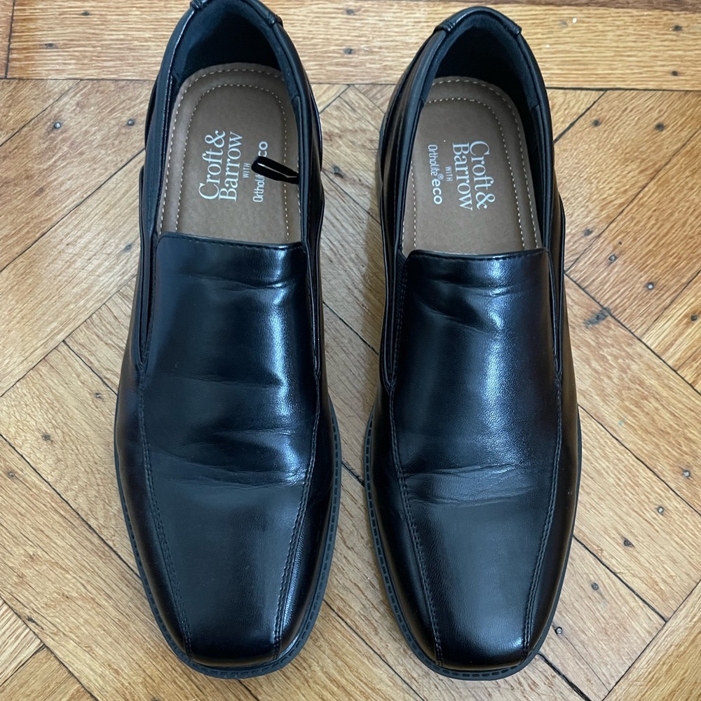 Croft & Barrow Perry Young Men/Men's Ortholite Bicycle-Toe Dress Shoe